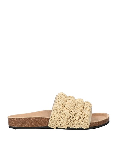 JW ANDERSON Sandals Leather, Textile fibers