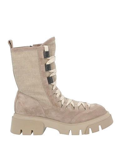 BRUNELLO CUCINELLI Ankle boot Taupe Leather