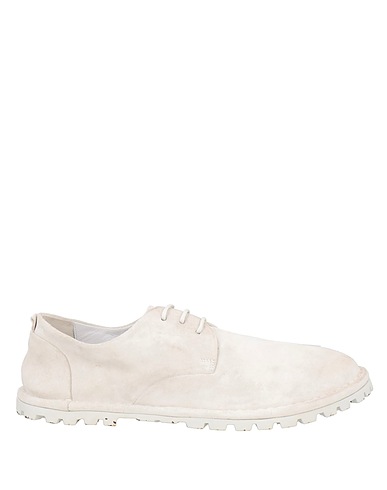 MARSÈLL Laced shoes Light grey Leather