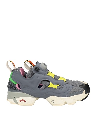 REEBOK Sneakers Piombo Fibre tessili, Pelle