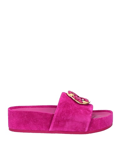 TORY BURCH Sandals Mauve Leather