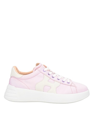HOGAN Sneakers Light pink Leather, Textile fibres