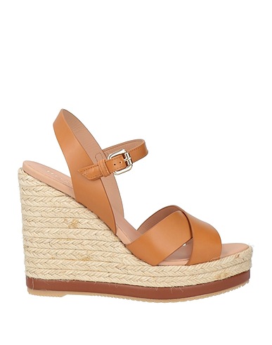HOGAN Espadrilles Tan Leather