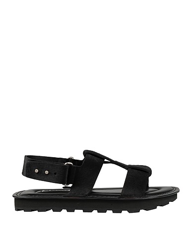 JIL SANDER Sandals Black Calfskin