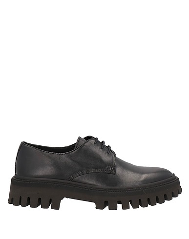 IRO Chaussures à lacets Noir Cuir