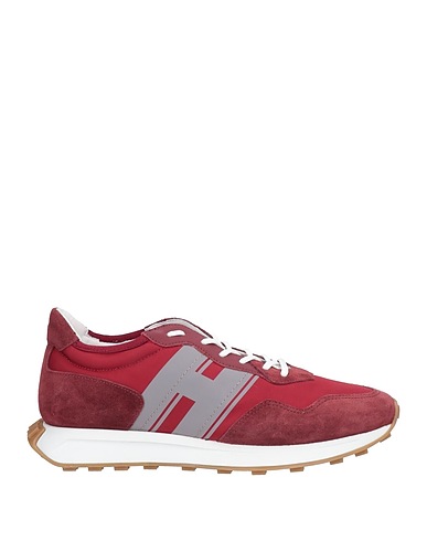 HOGAN Sneakers Mattone Pelle, Fibre tessili