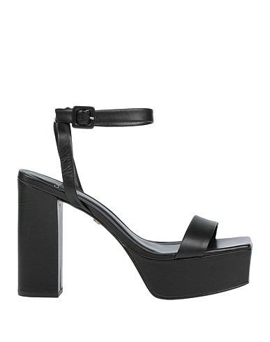 CARRANO Sandals Black Leather