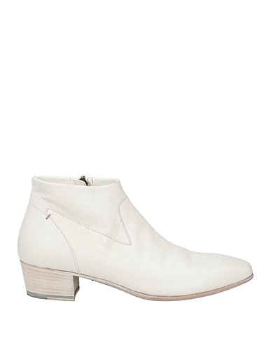 PANTANETTI Ankle boot Off white Leather