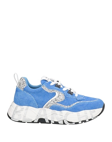 VOILE BLANCHE Sneakers Azure Textile fibres