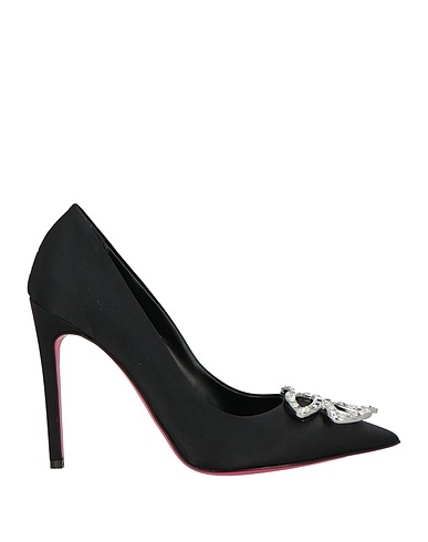 PINKO Pump Black Textile fibers