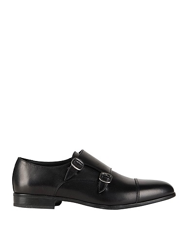 DOUCAL'S Loafers Black Leather