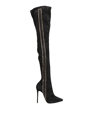 RENE' CAOVILLA Boots Black Leather