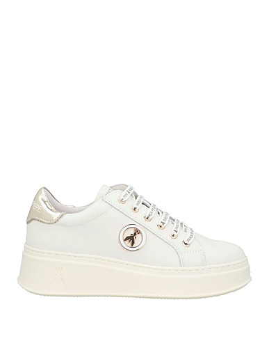 PATRIZIA PEPE Sneakers GIRL Off white Pelle di vitello