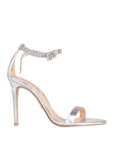 STEVE MADDEN Sandali Argento Altre Fibre