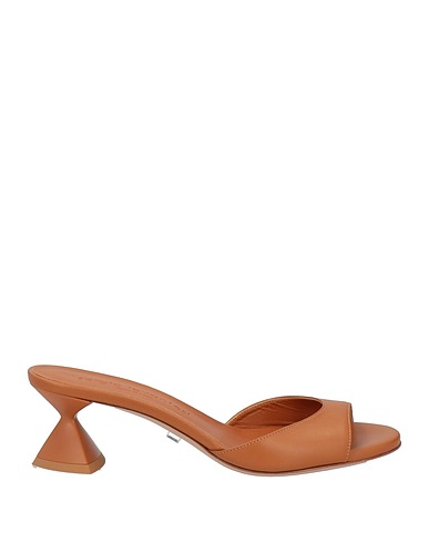 SERGIO LEVANTESI Sandals Tan Leather