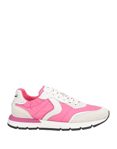 VOILE BLANCHE Sneakers Rosa Pelle, Fibre tessili