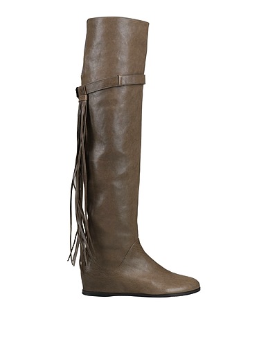 STUART WEITZMAN Boots Military green Leather