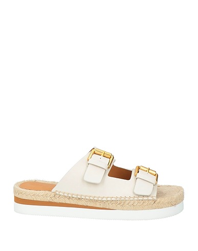 SEE BY CHLOÉ Espadrilles Ivory Calfskin