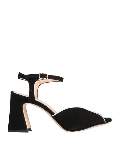 STATUS Sandals Black Leather
