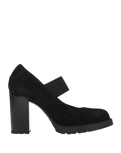 HOGAN Court Black Leather