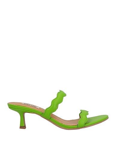 BIBI LOU Sandals Green Leather