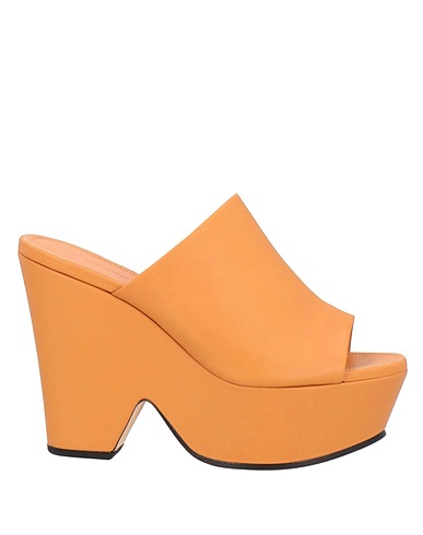 VICTORIA BECKHAM Sandals Camel Leather