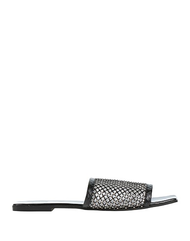 PINKO Sandals Black Synthetisches Material