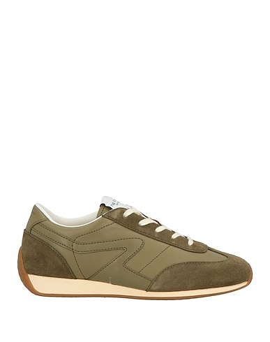 RAG & BONE Sneakers Verde militare Pelle, Poliuretano