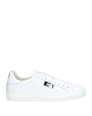 CAVALLI CLASS Sneakers White Calfskin