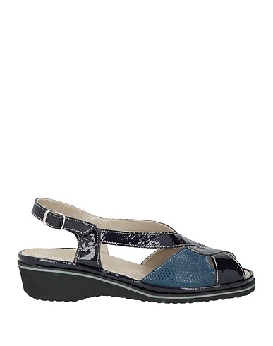 CINZIA SOFT Sandals Midnight blue Leather