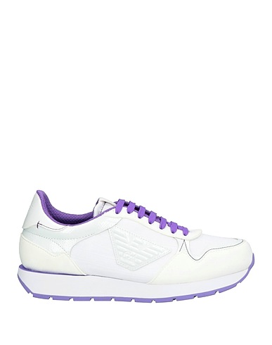 EMPORIO ARMANI Sneakers White Textile fibers