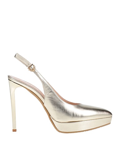TIFFI Pump Platinum Leather