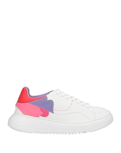 EMPORIO ARMANI Sneakers White Leather