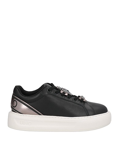LIU •JO Sneakers Black Calfskin