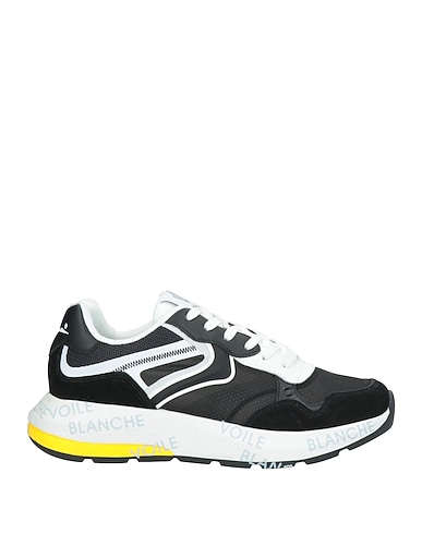 VOILE BLANCHE Sneakers Leather, Textile fibres