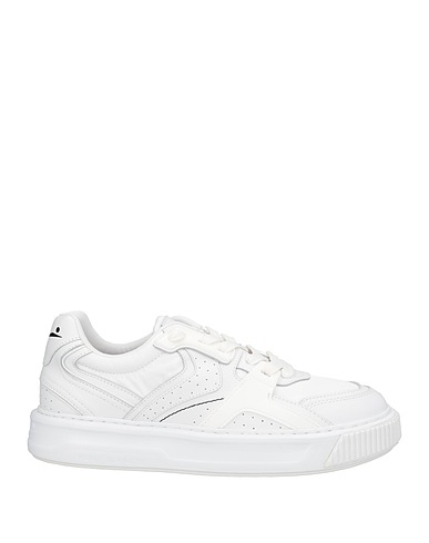 VOILE BLANCHE Sneakers White Calfskin, Nylon