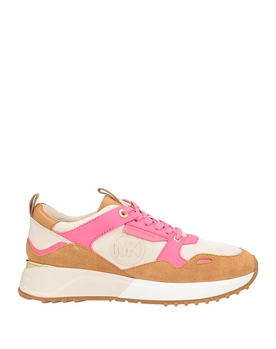 MICHAEL MICHAEL KORS Sneakers Camel Leather, Nylon