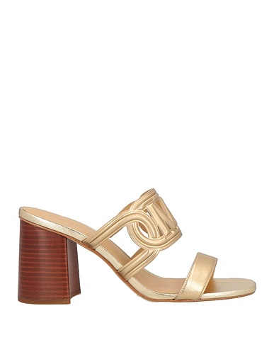 MICHAEL MICHAEL KORS Sandals Platinum 100% Leather