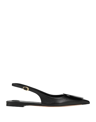 JACQUEMUS Footwear Black Leather
