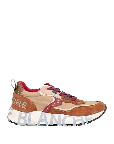 VOILE BLANCHE Sneakers Brown Leather, Nylon