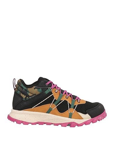 TIMBERLAND Sneakers Black Leather, Textile fibres