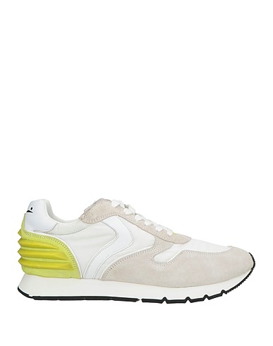VOILE BLANCHE Sneakers White Leather, Nylon