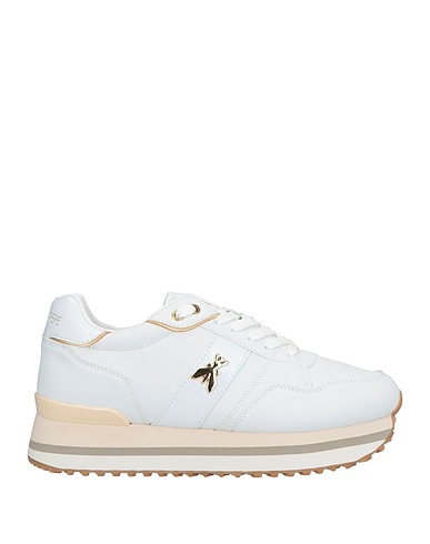 PATRIZIA PEPE Sneakers GIRL Bianco Fibre tessili