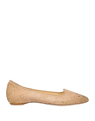 LORIBLU Ballet flats Beige 100% Leather