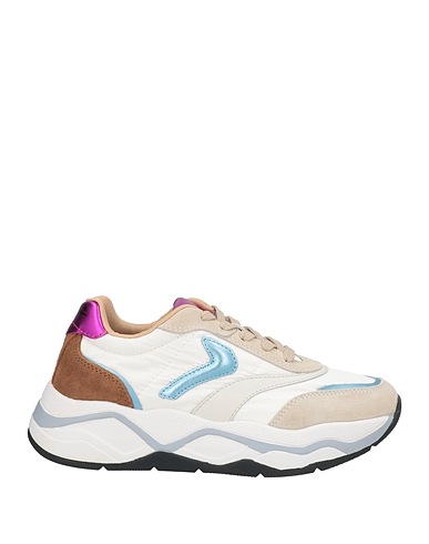 VOILE BLANCHE Sneakers White Leather, Nylon
