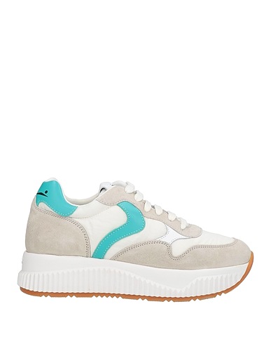 VOILE BLANCHE Sneakers Light grey Leather, Nylon
