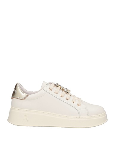 PATRIZIA PEPE Sneakers Off white Calfskin