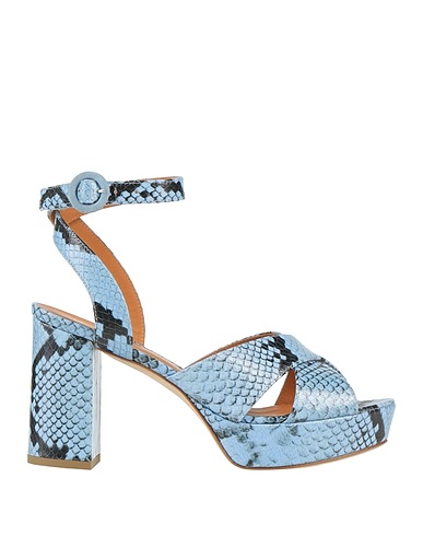 VIA ROMA 15 Sandals Camel Leather