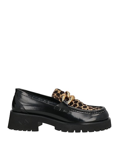 POESIE VENEZIANE Loafers Black Leather