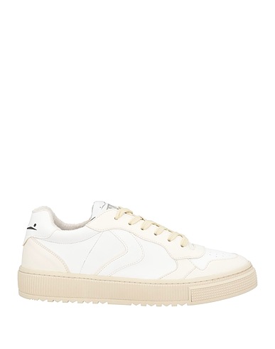 VOILE BLANCHE Sneakers HYBRO Cream Apple peel, Recycled PET, Recycled thermoplastic polyurethane, Cotton, Recycled fibers